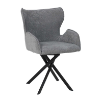 Стул LEROY 360, Серый /черный